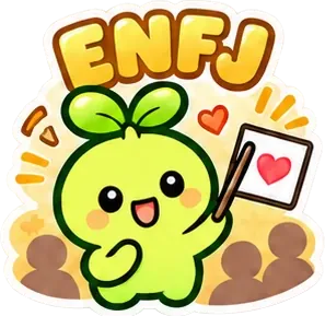 ENFJ 다 같이 합격해야 하는 멘토 잔디 캐릭터