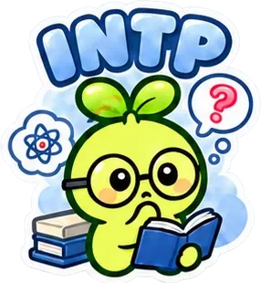 INTP 곁다리 지식 수집가 잔디 캐릭터