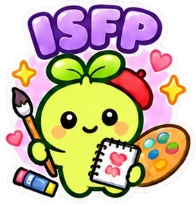 ISFP 감각파 마이페이스 잔디 캐릭터