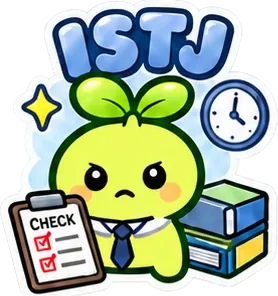 ISTJ 묵묵한 정석 루틴러 잔디 캐릭터