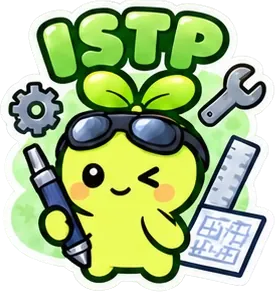 ISTP 효율 만능 미니멀리스트 잔디 캐릭터